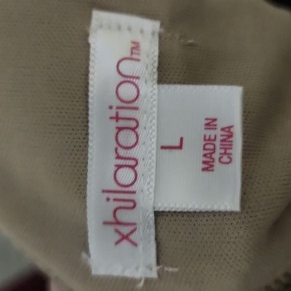 exhilaration Black Eyelet Lined SZ L Dress - Picture 8 of 9